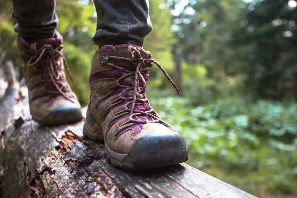 Hiking Shoes and Socks